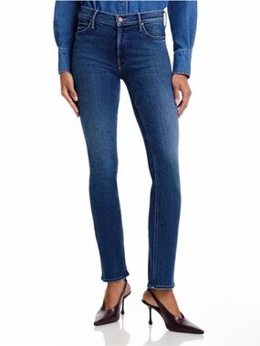 MOTHER Mid Rise Dazzler Ankle Jean Size 32